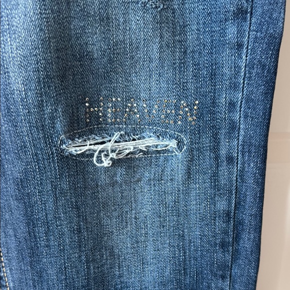 Cambio Blue Denim Jeans with embellished details - Picture 7 of 9